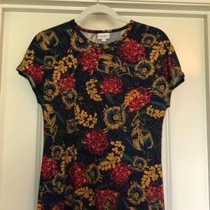 Long floral maxi dress